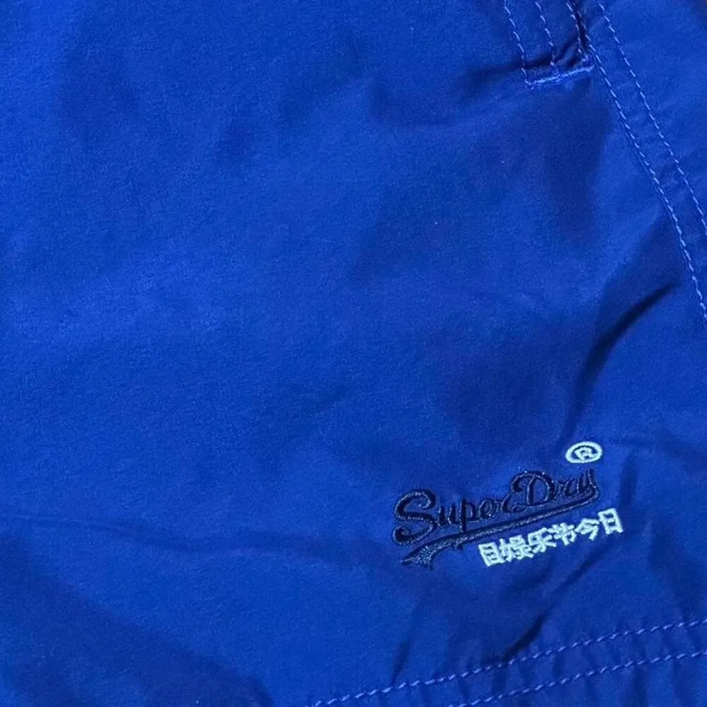 Superdry Men's Blue and Navy Swim-briefs-shorts